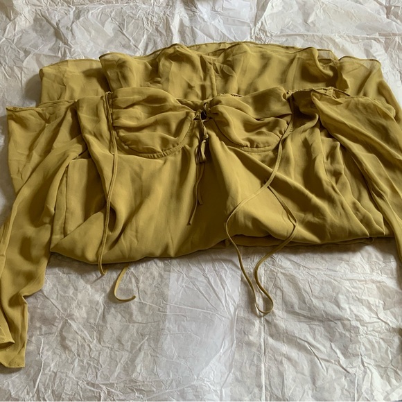 ‘Naomi' Olive Halter Midi Dress - Picture 13 of 17